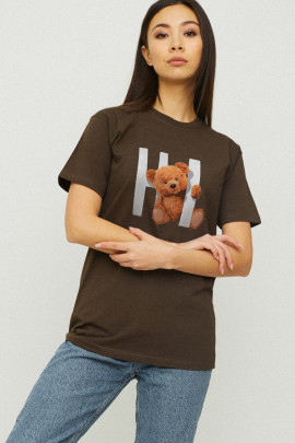 Футболка Boyfriend / дихаючий принт /