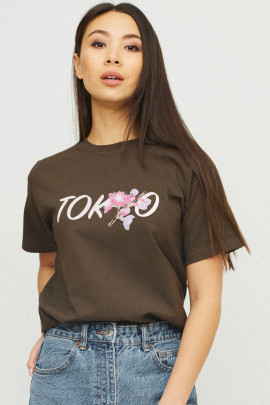 Футболка Boyfriend / дихаючий принт /