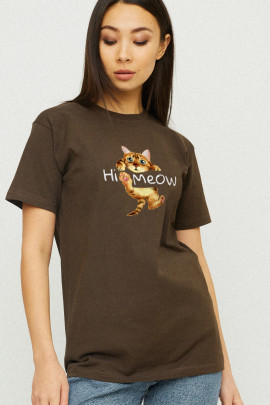 Футболка Boyfriend / дихаючий принт /