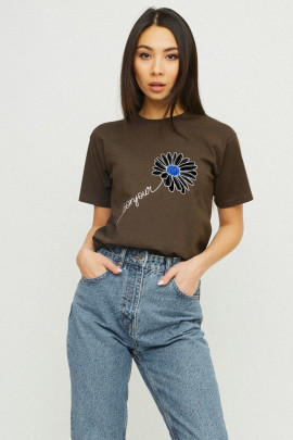 Футболка Boyfriend / дихаючий принт /