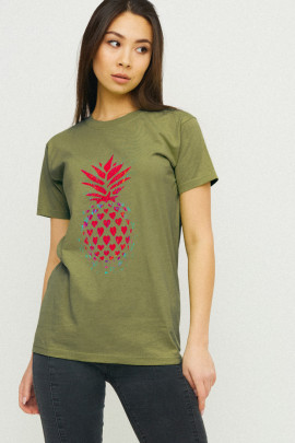 Футболка Boyfriend / дихаючий принт /