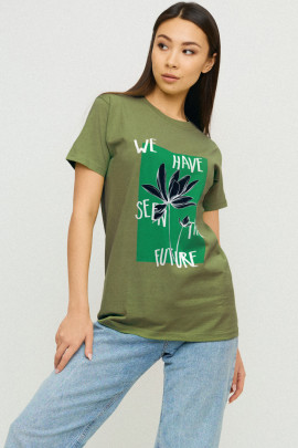 Футболка Boyfriend / дихаючий принт /