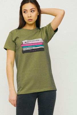 Футболка Boyfriend / дихаючий принт /