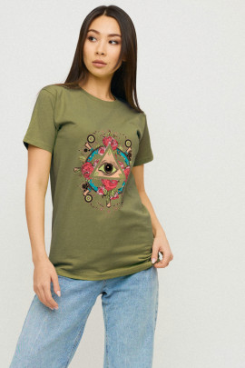 Футболка Boyfriend / дихаючий принт /