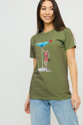 Футболка Boyfriend / дихаючий принт /