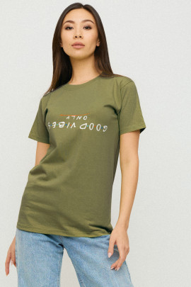 Футболка Boyfriend / дихаючий принт /