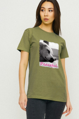 Футболка Boyfriend / дихаючий принт /