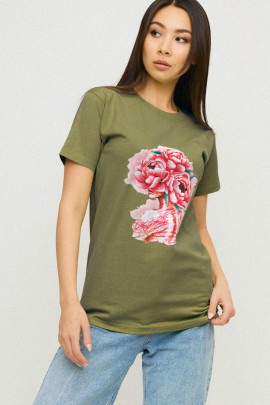 Футболка Boyfriend / дихаючий принт /