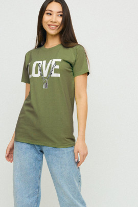 Футболка Boyfriend / дихаючий принт /