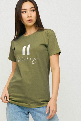 Футболка Boyfriend / дихаючий принт /