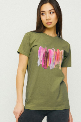 Футболка Boyfriend / дихаючий принт /
