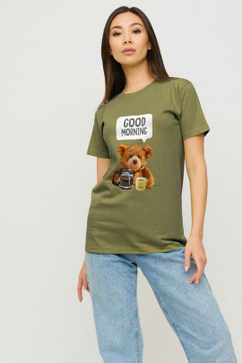 Футболка Boyfriend / дихаючий принт /