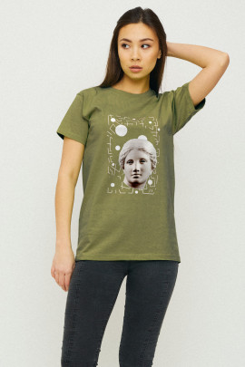 Футболка Boyfriend / дихаючий принт /