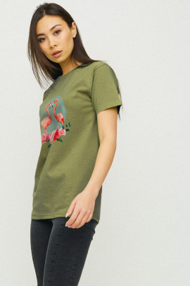 Футболка Boyfriend / дихаючий принт /