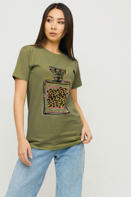 Футболка Boyfriend / дихаючий принт /