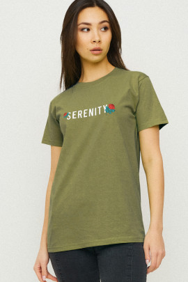 Футболка Boyfriend / дихаючий принт /