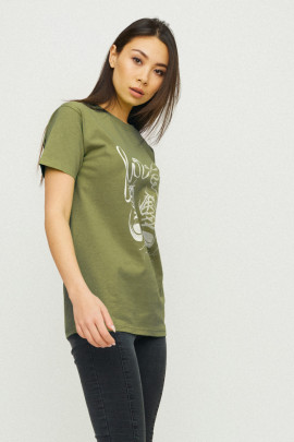 Футболка Boyfriend / дихаючий принт /