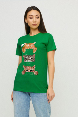 Футболка Boyfriend / дихаючий принт /