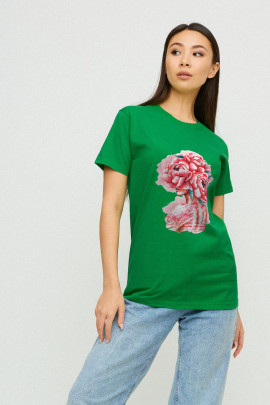 Футболка Boyfriend / дихаючий принт /