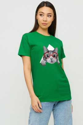 Футболка Boyfriend / дихаючий принт /