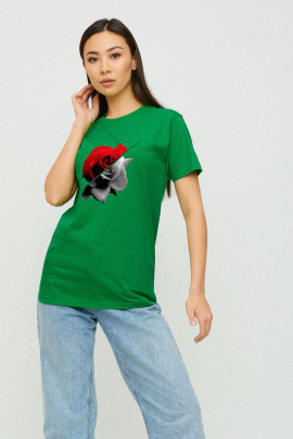 Футболка Boyfriend / дихаючий принт /