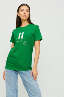 Футболка Boyfriend / дихаючий принт /