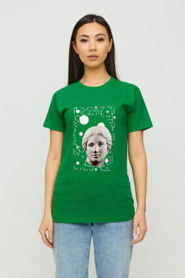 Футболка Boyfriend / дихаючий принт /