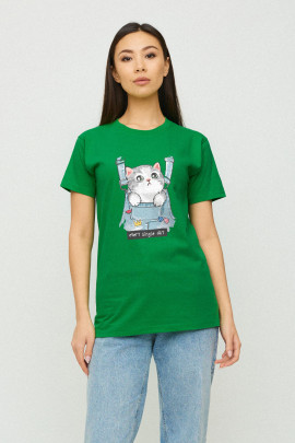 Футболка Boyfriend / дихаючий принт /