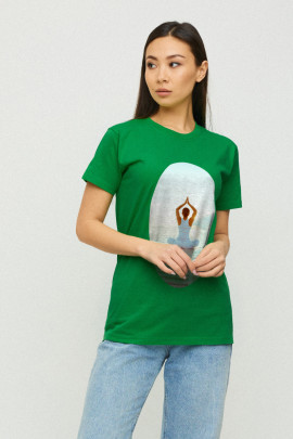 Футболка Boyfriend / дихаючий принт /