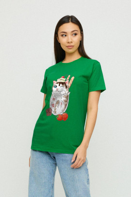 Футболка Boyfriend / дихаючий принт /