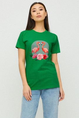 Футболка Boyfriend / дихаючий принт /