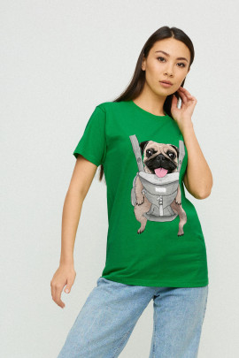 Футболка Boyfriend / дихаючий принт /