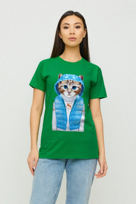 Футболка Boyfriend / дихаючий принт /