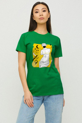 Футболка Boyfriend / дихаючий принт /