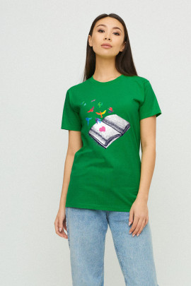 Футболка Boyfriend / дихаючий принт /