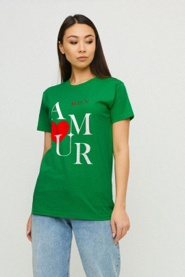 Футболка Boyfriend / дихаючий принт /