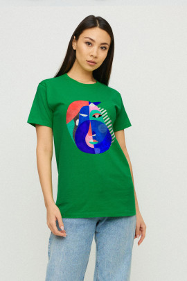 Футболка Boyfriend / дихаючий принт /