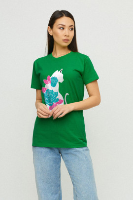 Футболка Boyfriend / дихаючий принт /