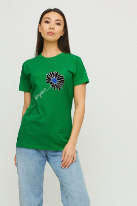 Футболка Boyfriend / дихаючий принт /