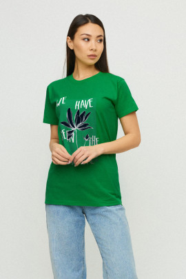 Футболка Boyfriend / дихаючий принт /