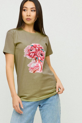 Футболка Boyfriend / дихаючий принт/