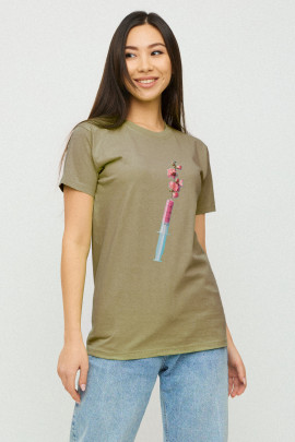 Футболка Boyfriend / дихаючий принт/