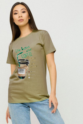 Футболка Boyfriend / дихаючий принт/