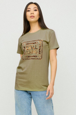 Футболка Boyfriend / дихаючий принт/