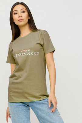 Футболка Boyfriend / дихаючий принт/