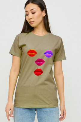 Футболка Boyfriend / дихаючий принт/