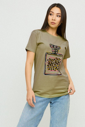 Футболка Boyfriend / дихаючий принт/