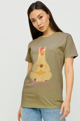 Футболка Boyfriend / дихаючий принт/