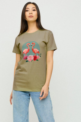 Футболка Boyfriend / дихаючий принт/