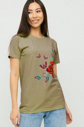 Футболка Boyfriend / дихаючий принт/